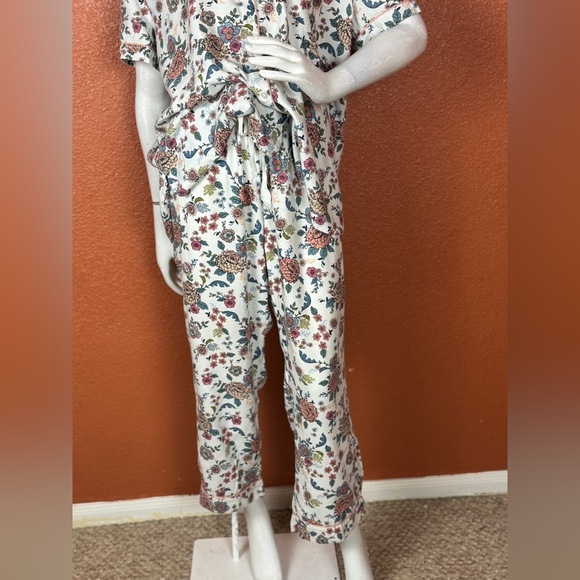 LOFT Multicolor Floral Jumpsuit Size XXLP - Picture 6 of 14